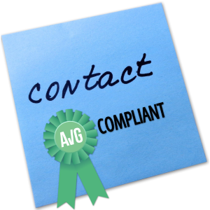 Contactformulier AVG compliant maken