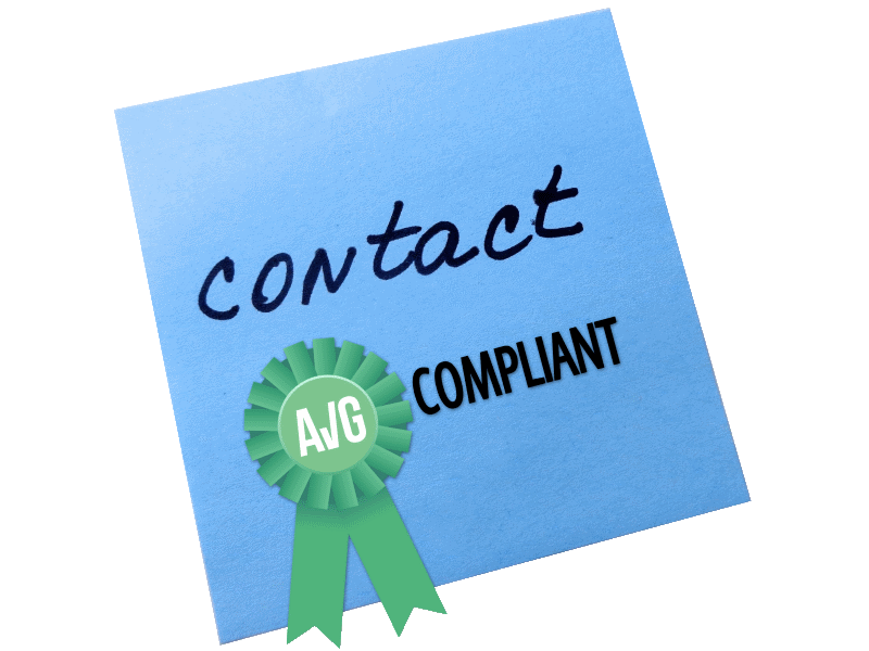 AVG Compliant Contactformulier